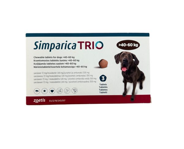 Simparica Trio Chewable Dogs (POM)