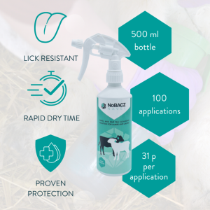 NoBACZ Navel - Navel and ear tag cleansing solution for lambs & calves