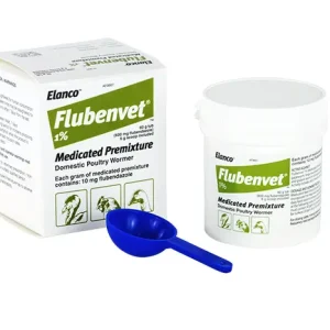 Flubenvet Poultry Wormer 60g