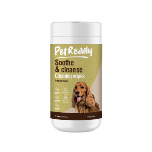 Pet Ready – Soothe & cleanse cleaning wipes
