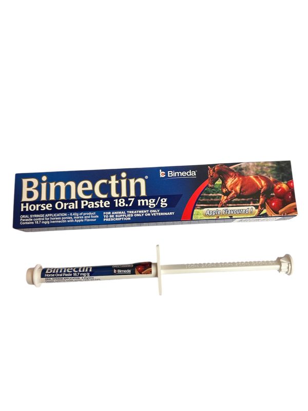 Bimectin Horse Oral Paste 18.7mg/ g - Apple flavoured wormer for horses