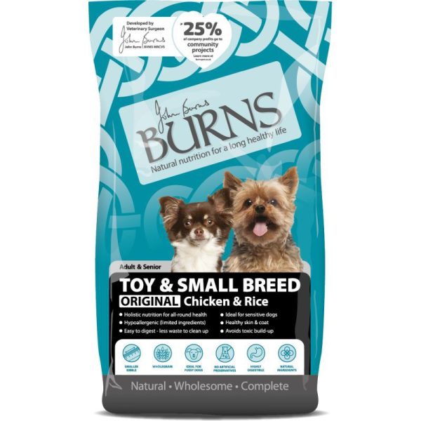 Burns Toy And Small Breed  Chicken/Rice