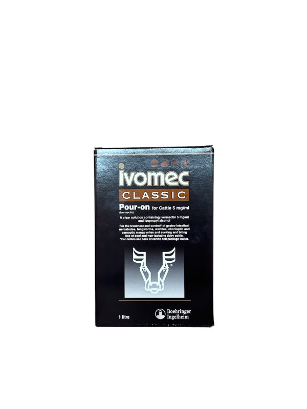 Ivomec Classic Pour on For Cattle 1 ltr