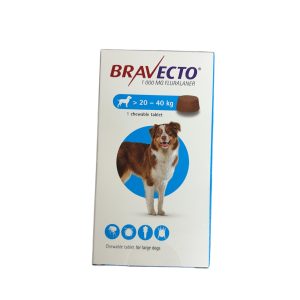 Bravecto Chewable Tablet 20-40kg €28.00