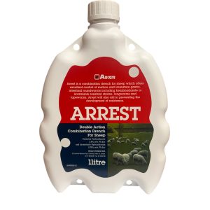 Arrest Double Action Combination Drench for Sheep