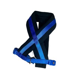 Trixie Premium Touring Harness Royal Blue & Black