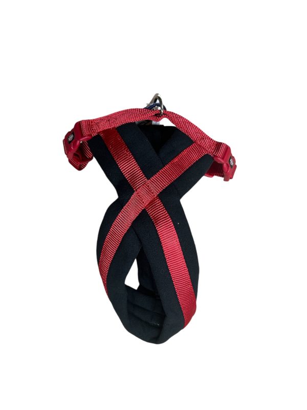 Trixie Premium Touring Harness Red & Black