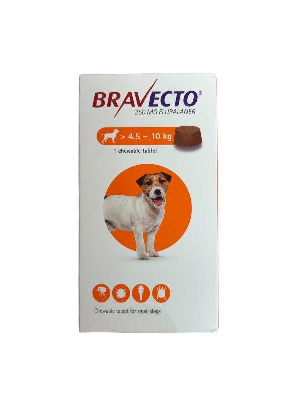 Bravecto Chewable Tablet 4.5-10kg €26.00