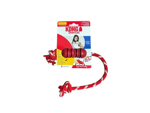 Kong Dental with Rope for Small Dogs