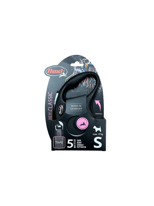 Flexi Classic Tape Lead 5m Black