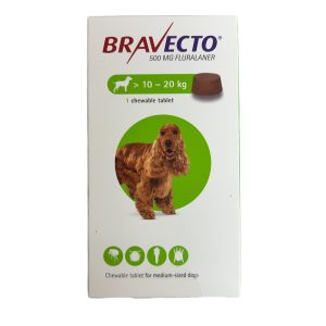 Bravecto Chewable Tablet 10-20kg €27.00